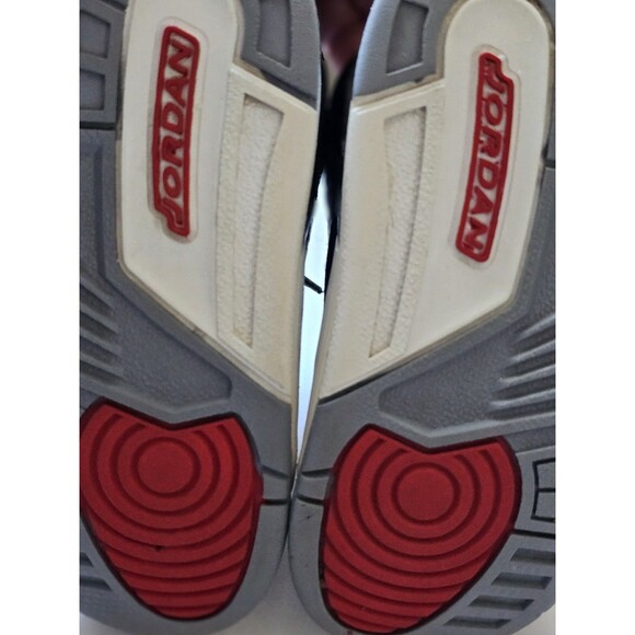 Air Jordan 3 Retro Black Cement  2024 Preschool Size 11c Dm0966-010 - Picture 5 of 8